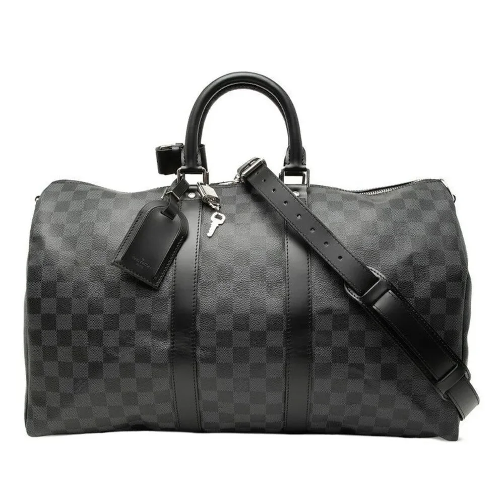 Louis Vuitton Keepall Bandouliere 45 Damier Graphite